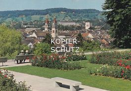 Winterthur - Ausblick vom Rosengarten /aw