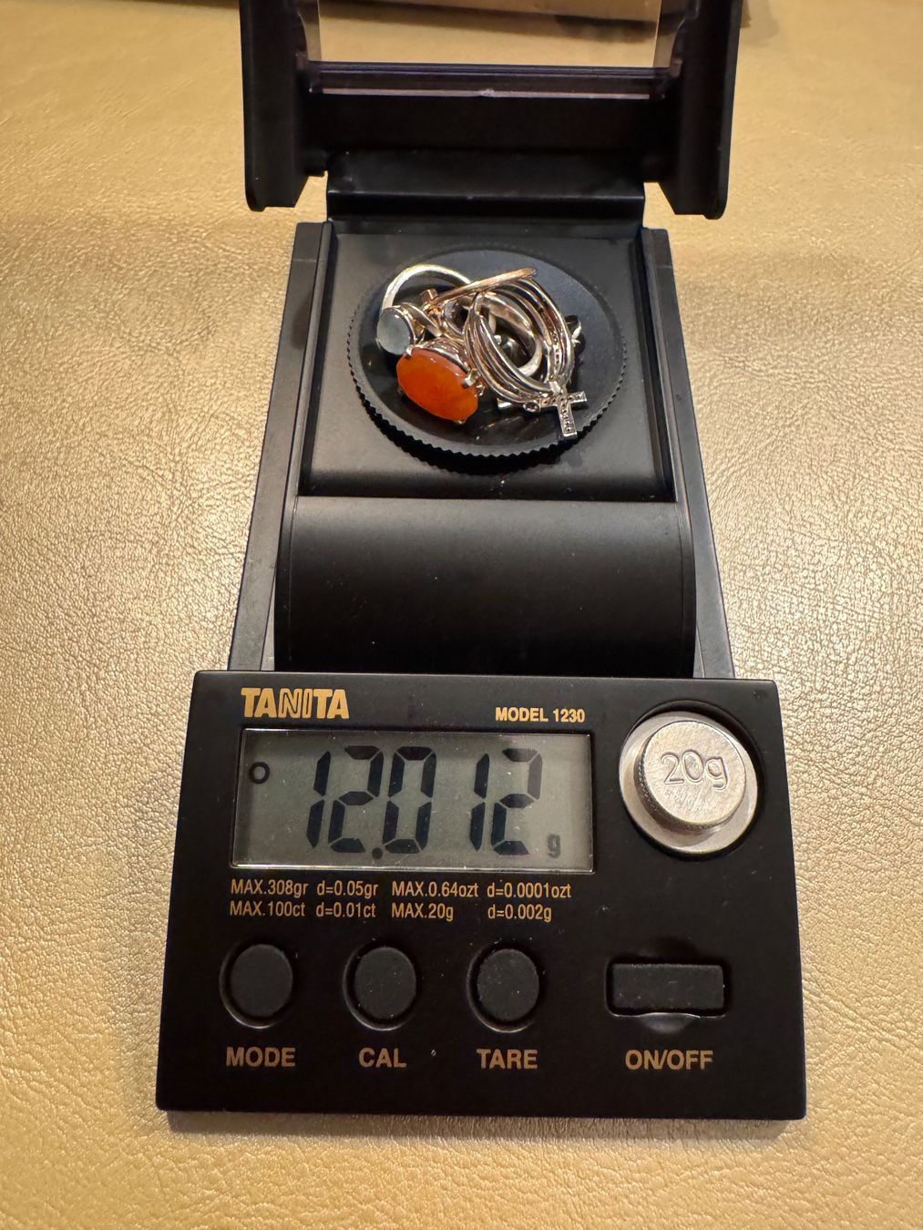 Altri gioielli: 12 Gramm, 925 Silber, gemischte Ringe – Usato da Confignon venduto da The-Gem-Wizard 4