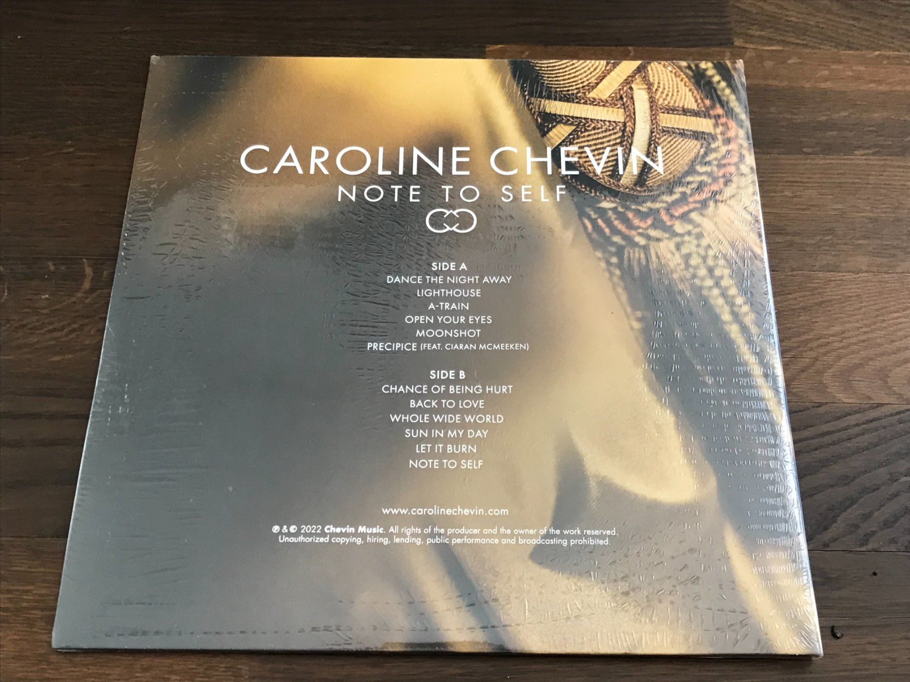 Dischi in vinile: CAROLINE CHEVIN - Note To Self - Verschweisst – Nuovo e nell'imballaggio originale da Buchs AG venduto da Archie 1