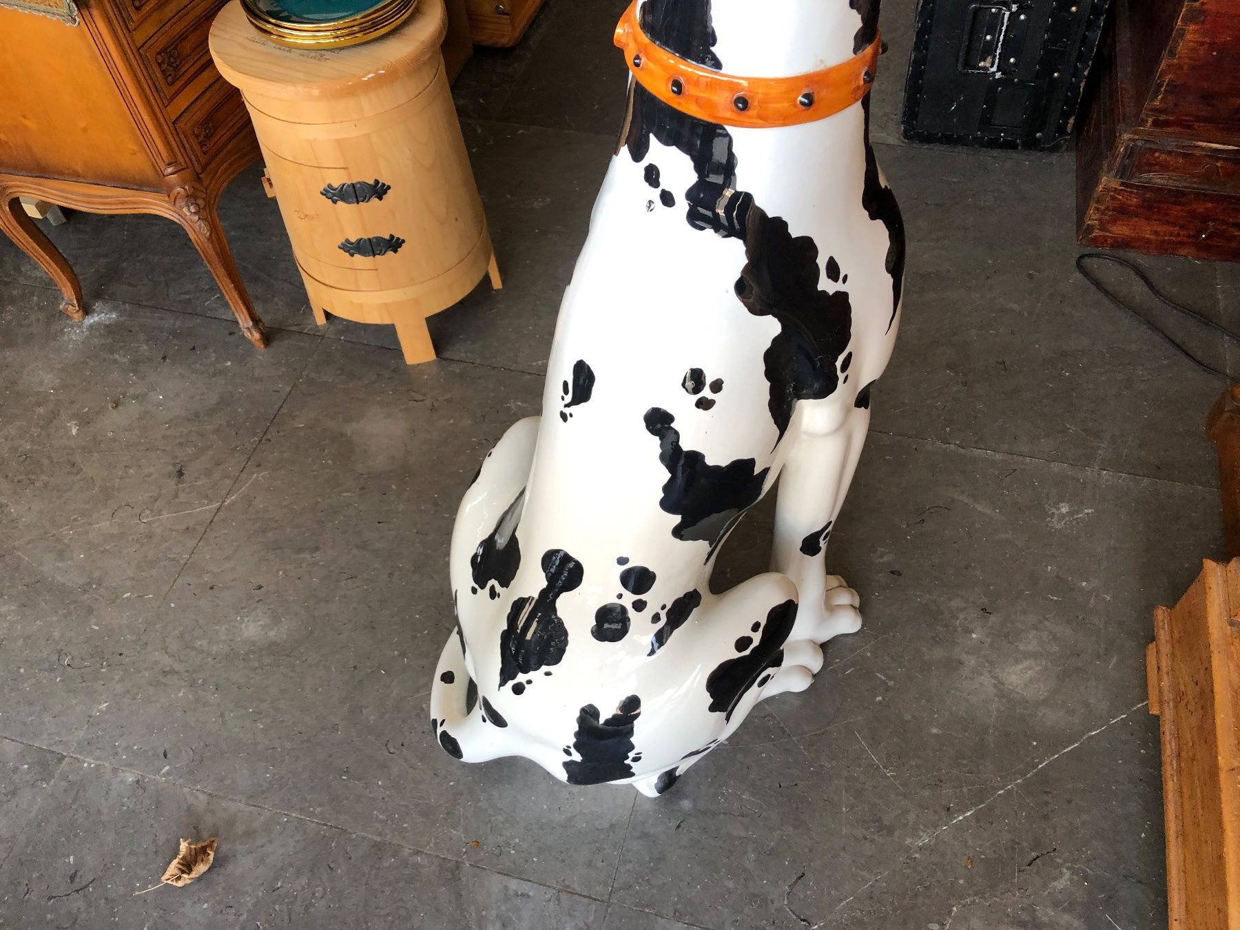 Statuette: Keramikhund Gross – Usato da Rothrist venduto da bambus18 3