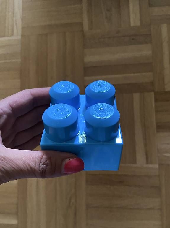 Giocattoli: Mega Bloks First Builders  grosse Bausteine mit Tragetasche – Usato da Pfungen venduto da Milue81 1