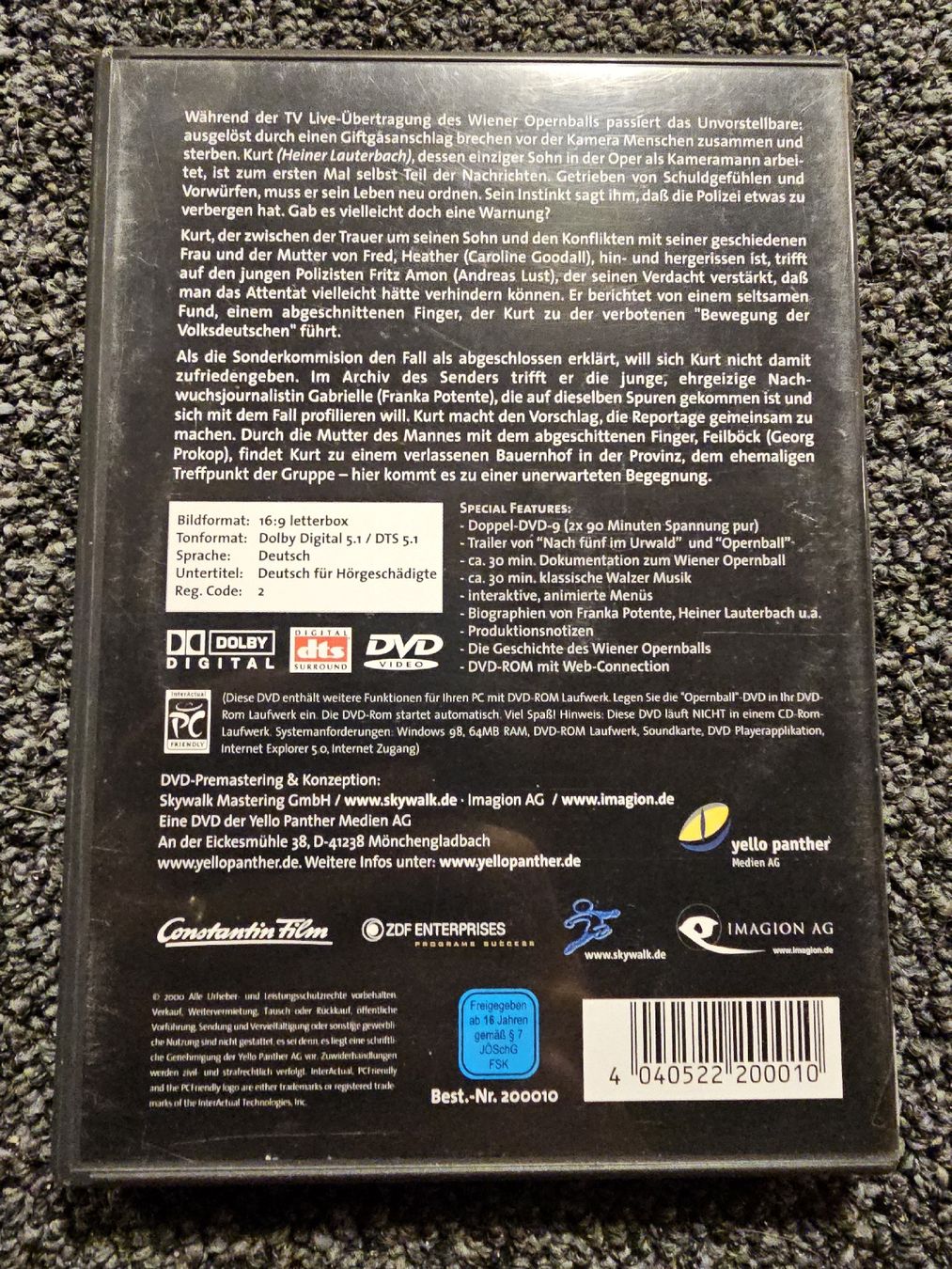 Tutti i DVDs: Opernball DVD (17903) – Usato da Ruswil venduto da jan_bxl5 1