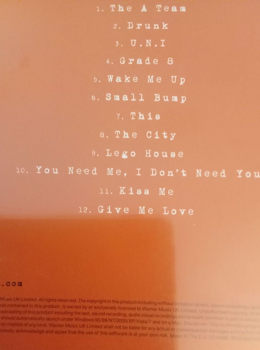 CDs: Ed Sheeran  – Gebraucht aus Liebefeld von CD-Urs 1