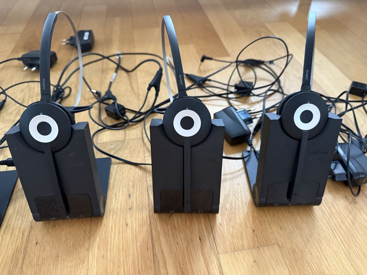 Jabra Cuffie: Jabra Pro 920 Kabellos Wireless Headset 3 Stück – Usato da Zug venduto da MC2CC 2