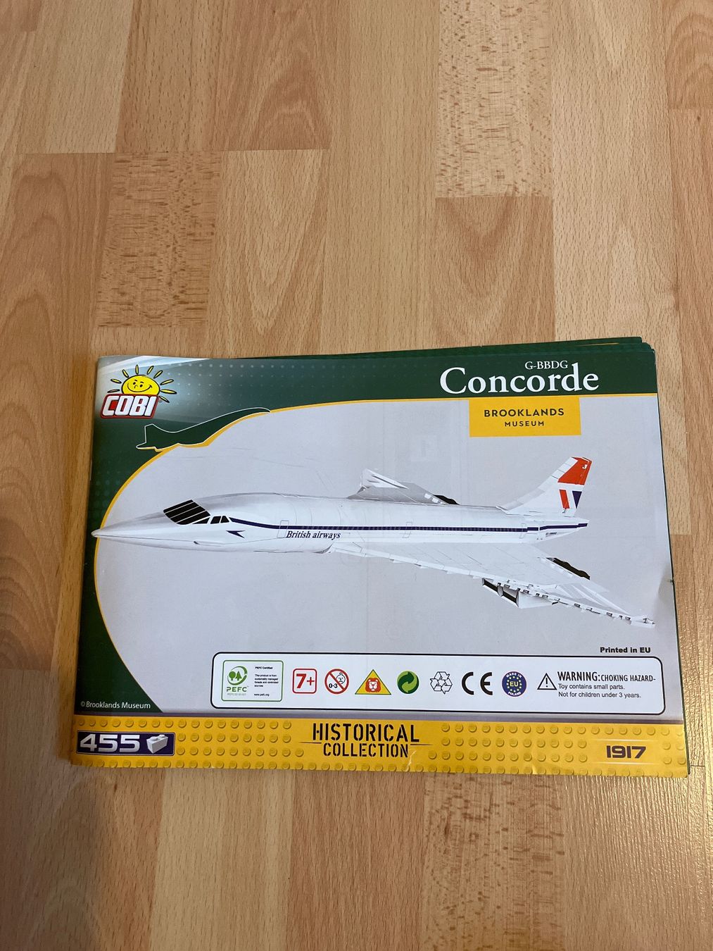 Cobi Kit di costruzioni: Cobi Concorde, 455 pièces, G-BBDG – Usato da Epalinges venduto da Tosca20 3