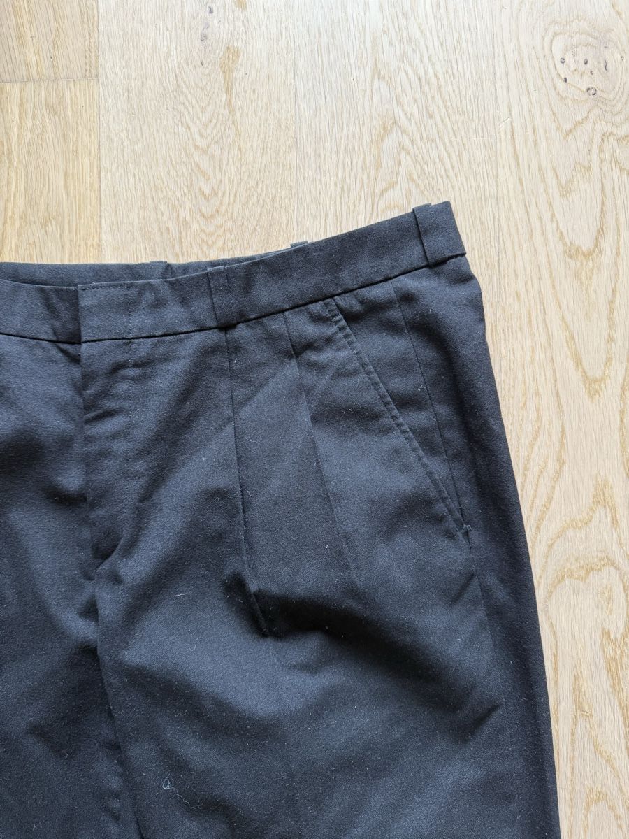 Pantaloni: Edle Anzugshose in Schwarz – Usato da Zürich venduto da sandro_colombini 1