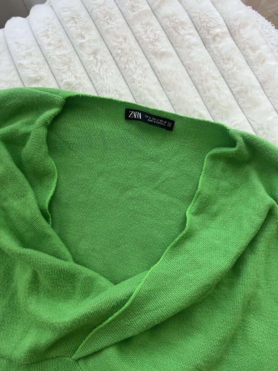 Zara Pullover & Sweatshirts: ZARA PULLOVER APFELGRÜN GR S – Gebraucht aus Basel von theo-g77 1
