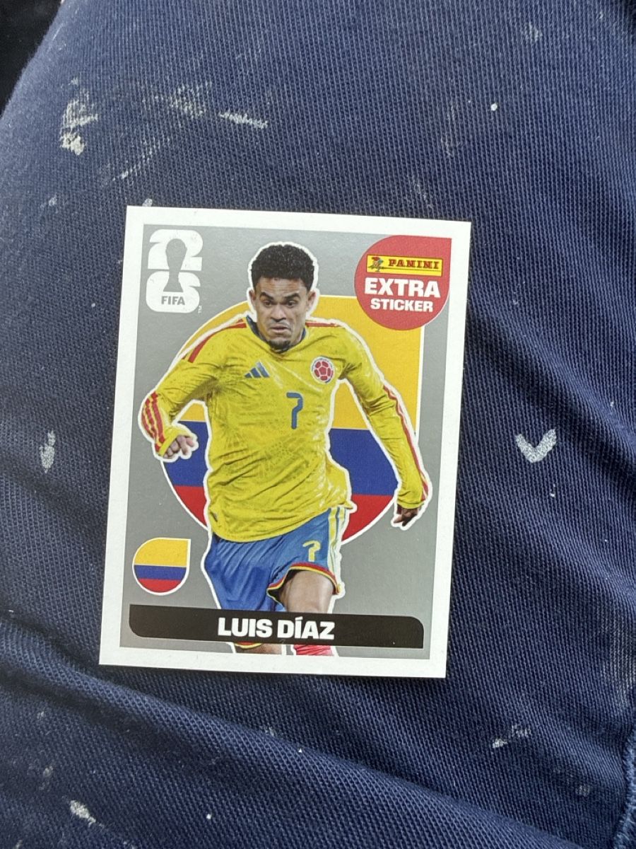 Panini Carte collezionabili: LUIS DIAZ SILBER EXTRA STICKER – Nuovo e nell'imballaggio originale da Maienfeld venduto da and_g6ts