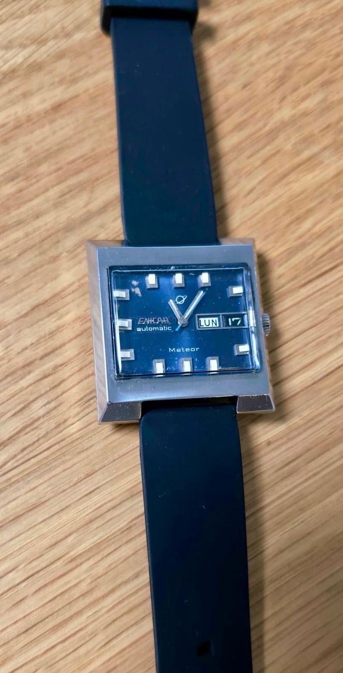Enicar Uhren: ENICAR AUTOMATIC METEOR DAY-DATE  WERK AUTOMATIC – Gebraucht aus Neftenbach von Taschen-Uhren 7