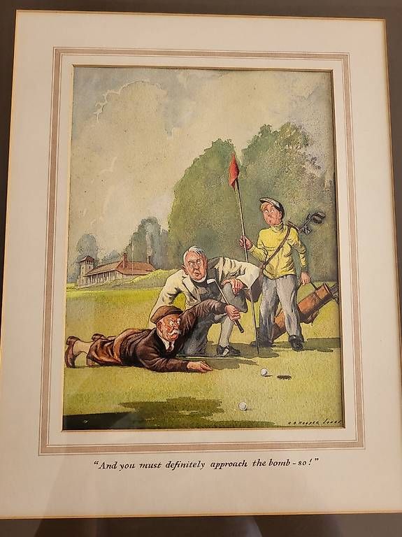Posters & Illustrations: Golfbild – D'occasion à Suhr par lul_87gh 1