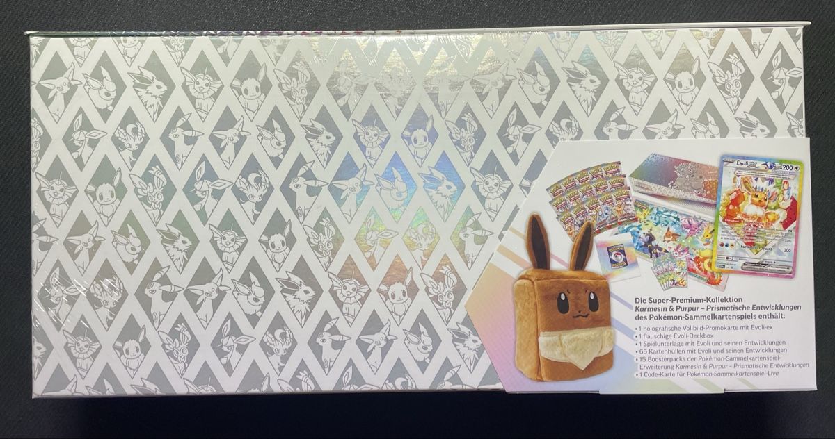 Pokémon Carte collezionabili: Pokemon Prismatic Evolutions UPC Deutsch – Nuovo e nell'imballaggio originale da Wallisellen venduto da Optimalex 2