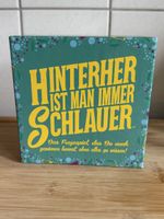 "Hinterher ist man immer schlauer" -Super Wissensspiel!
