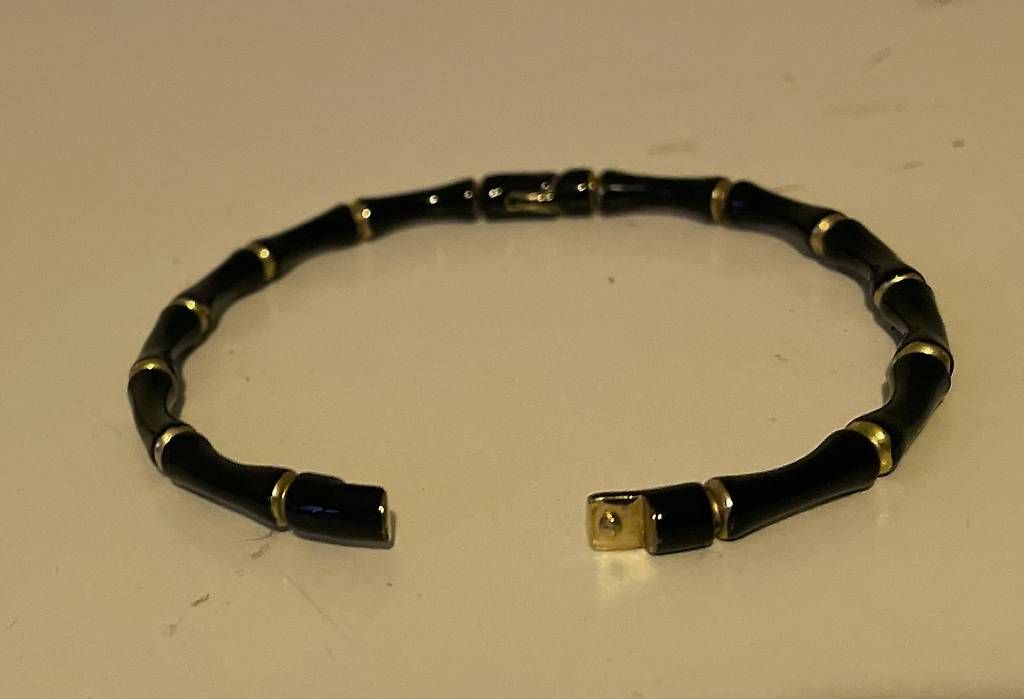 Armbänder & -reifen: Bracelet jonc magnifique fine dorure or. – Neu (gemäss Beschreibung) aus Lausanne von SandrineJavelot 2