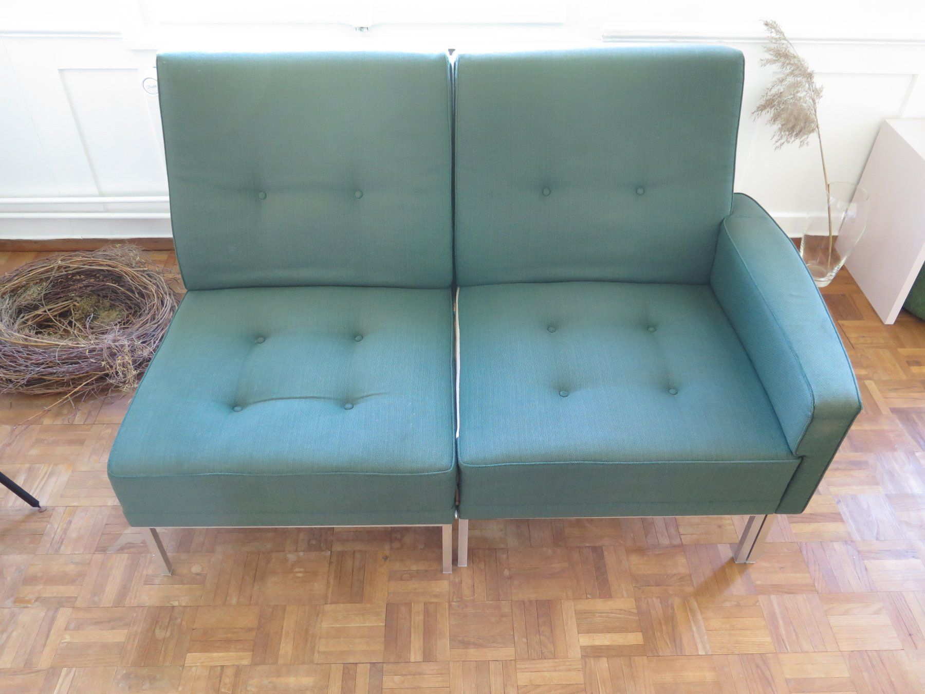 Divani: Vintage 2er-Sofa, im George-Clinton-Stil – Usato da St. Gallen venduto da KarinBuechler