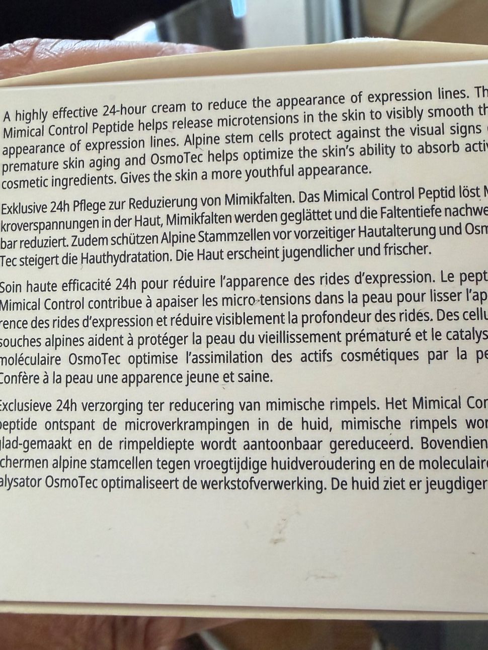 Cura del viso: Barbor mimical control cream 50 ml Neu – Nuovo e nell'imballaggio originale da Nussbaumen AG venduto da HelenaDavid1910 3