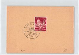 FDC Blatt 800 Jahre LÜBECK 1943 mit Sonderstempel
