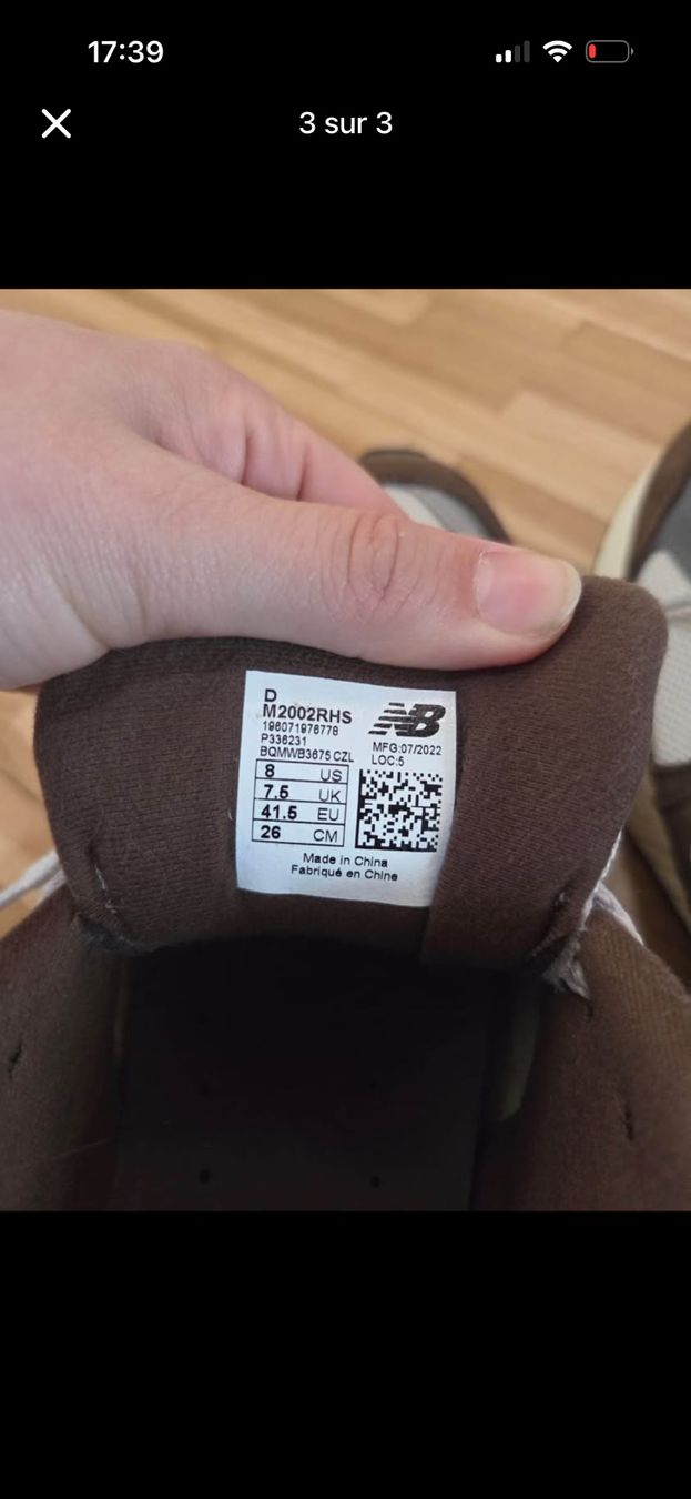 New Balance Scarpe da uomo: Chaussure NB – Usato da Vesenaz venduto da val_ht2f 2