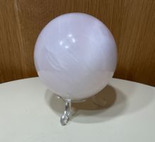 Wunderschöne Rosa Calcit Kugel  mit Ständer