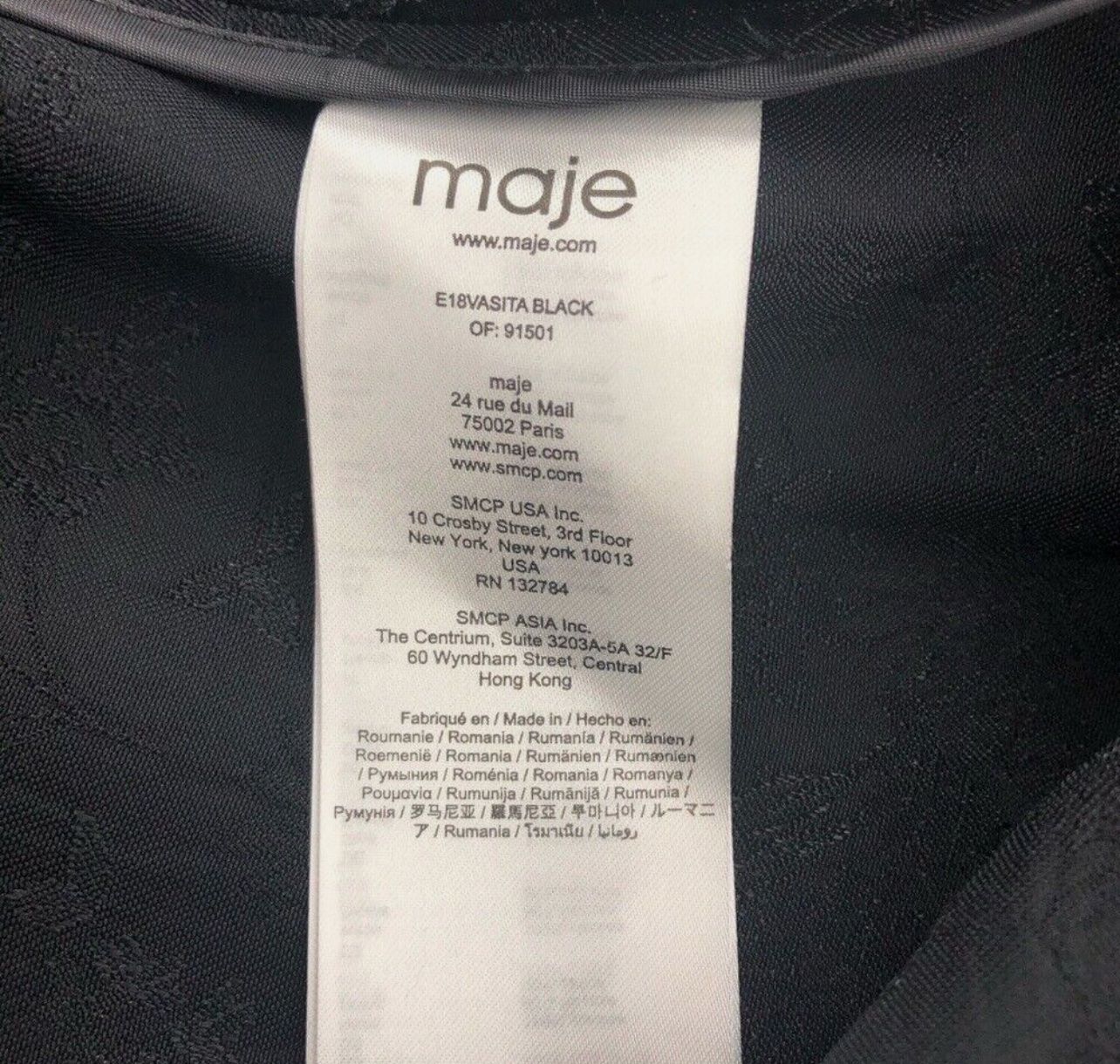 Kimonos: Kimono Maje noir élégant et chic, taille 1 – Neu und originalverpackt aus Gland von Sde_6587 3