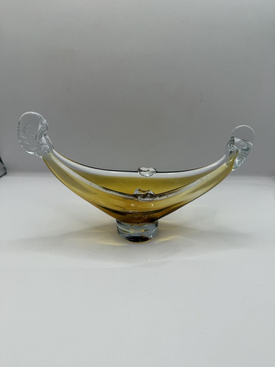 Tutte le decorazioni: Glas Objekt - Boot / Gondel - Dekorativer Aschenbecher – Usato da Genève venduto da sho_67qj 1