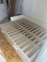 Lit IKEA BRIMNES extensible 80/160x200cm+matelas Greenfrist