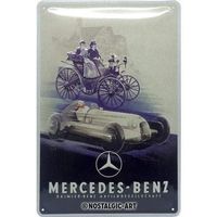 Blechschild 3D-MERCEDES-BENZ-SILVER ARROW