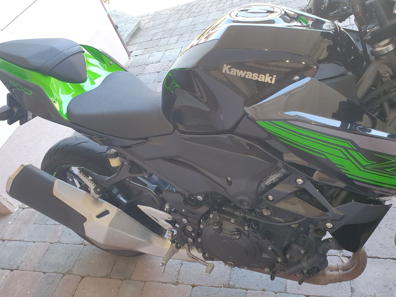 Kawasaki Strasse: Kawasaki Z400 – Gebraucht aus Büsserach von tkk_bfw7 6