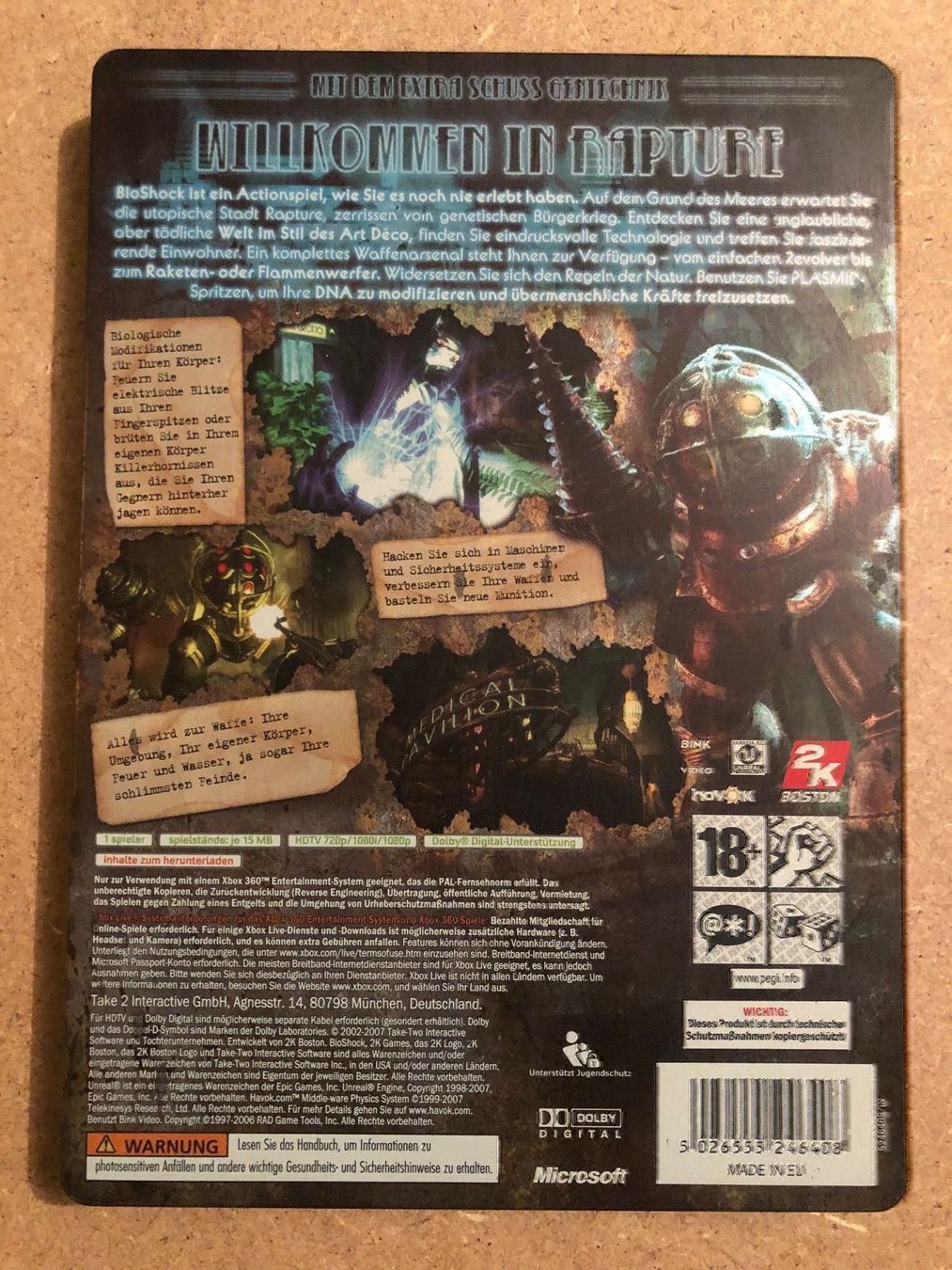Giochi: Bioshock Steelbook Xbox 360 – Usato da Kestenholz venduto da Mad18 1