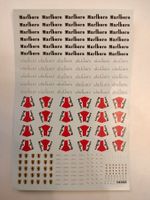 Decals/Abziehbilder Marlboro für Ferrari F1 von Carpena 1/43
