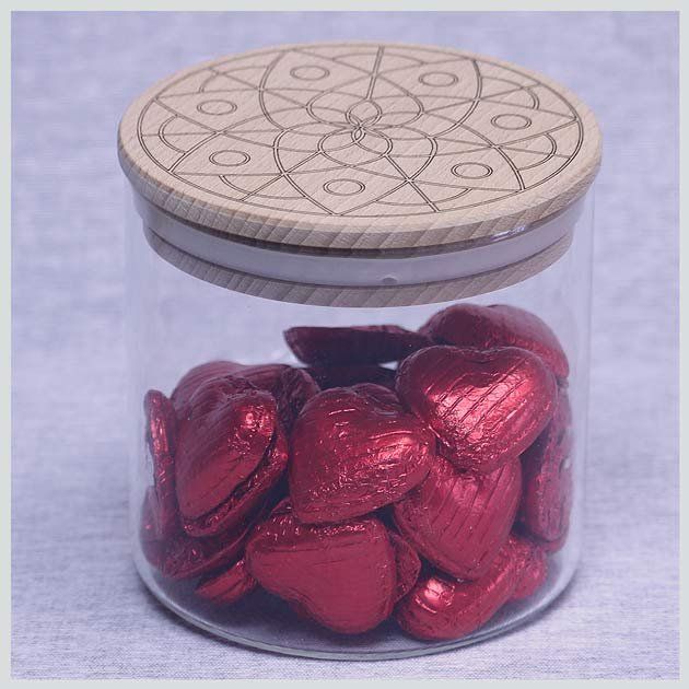Tutte le decorazioni: Geschenkidee Mandala "Stern" - Glas mit Ahorndeckel – Nuovo e nell'imballaggio originale da Schwyz venduto da Riba6367