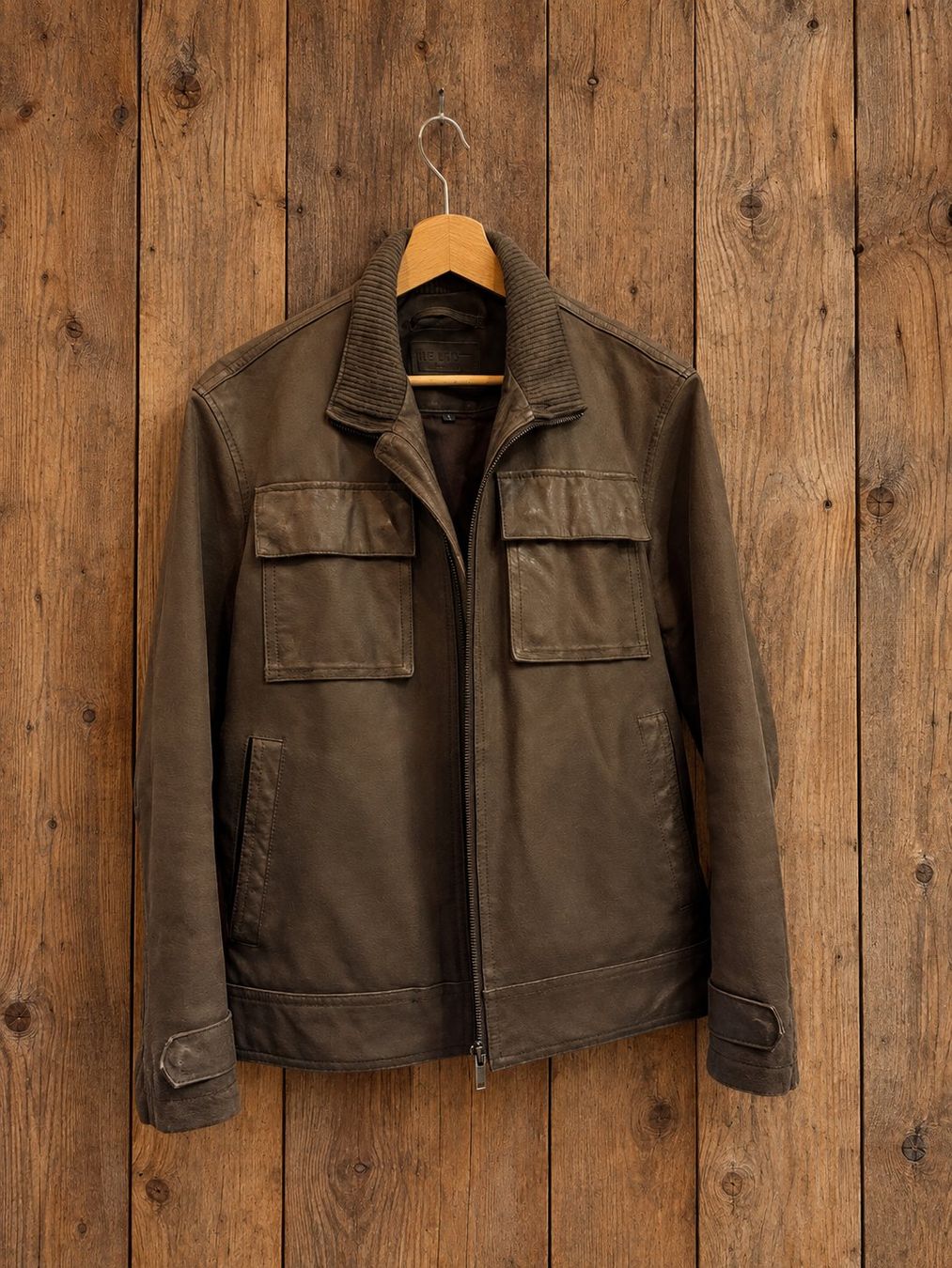 Vestes: Lederjacke (Bison-Echtleder) – D'occasion à Schlattingen par Pasindy