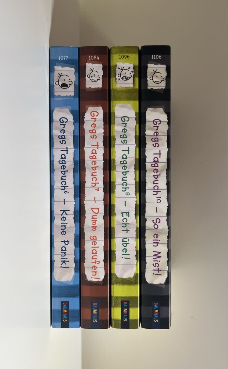Livres: Gregs Tagebuch 6, 7, 8 und 10 – D'occasion à Küsnacht ZH par dps_mc9z