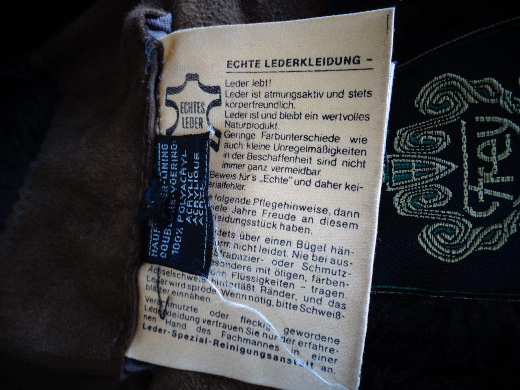 Cappotti: Wildleder Mantel Frey echtes Leder – Usato da Neerach venduto da jenny062 4