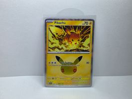 Pokemon 30th Anniversary Pikachu 30C 024 EN