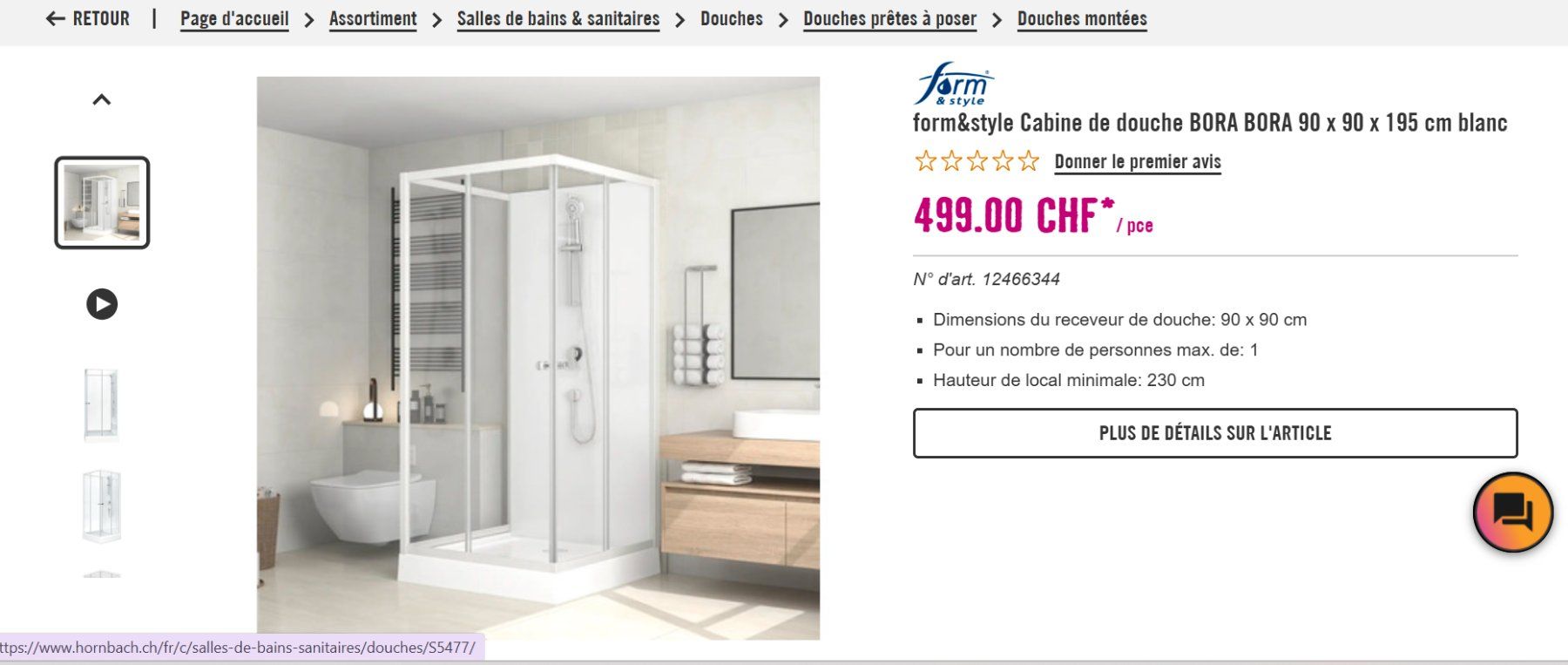 Docce: Cabine de douche complète – Nuovo e nell'imballaggio originale da Sainte-Croix venduto da dragon017