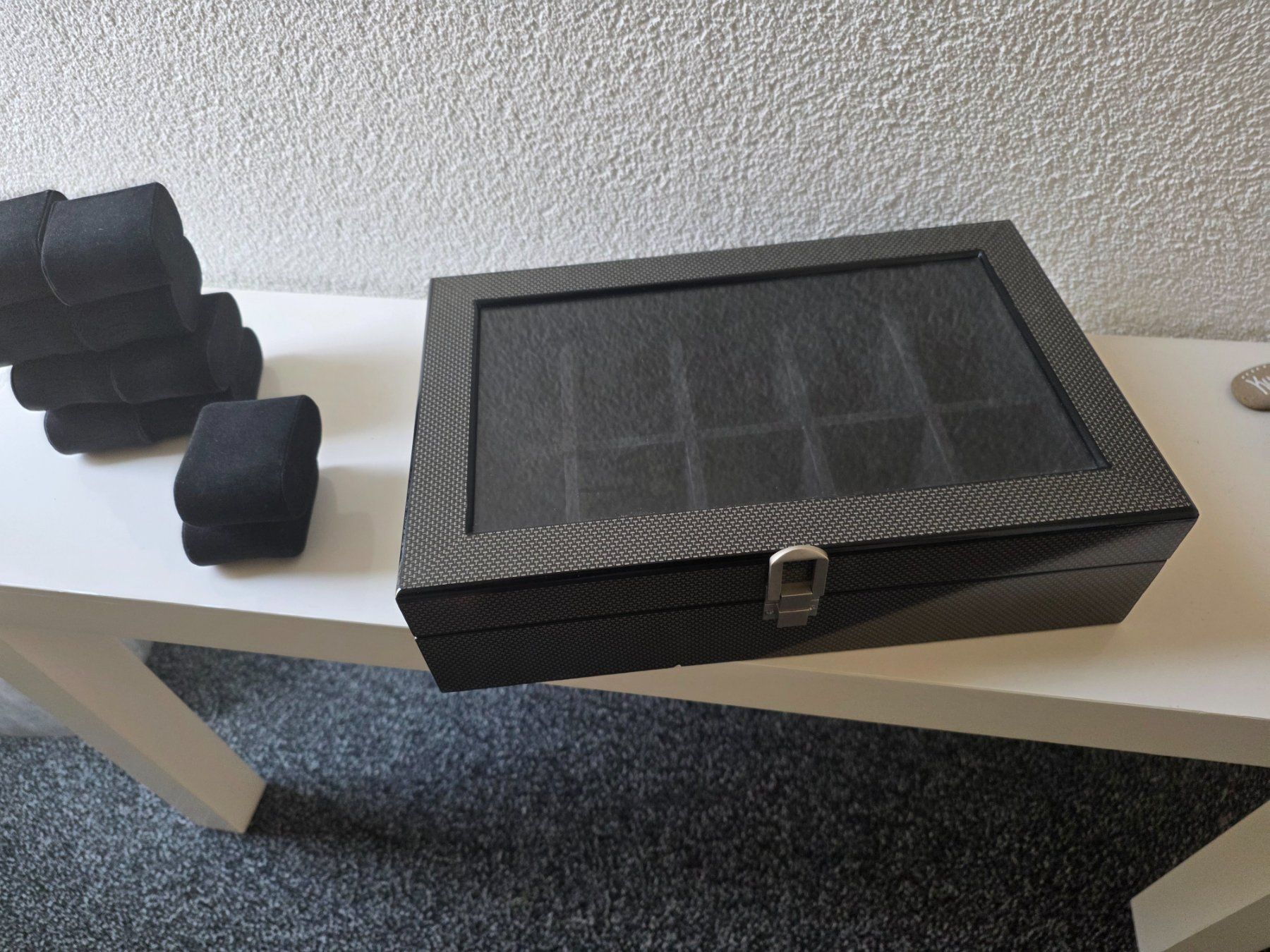 Scatole porta orologi: Uhren Box für 10 Uhren – Usato da Seuzach venduto da Tadpeyn 2