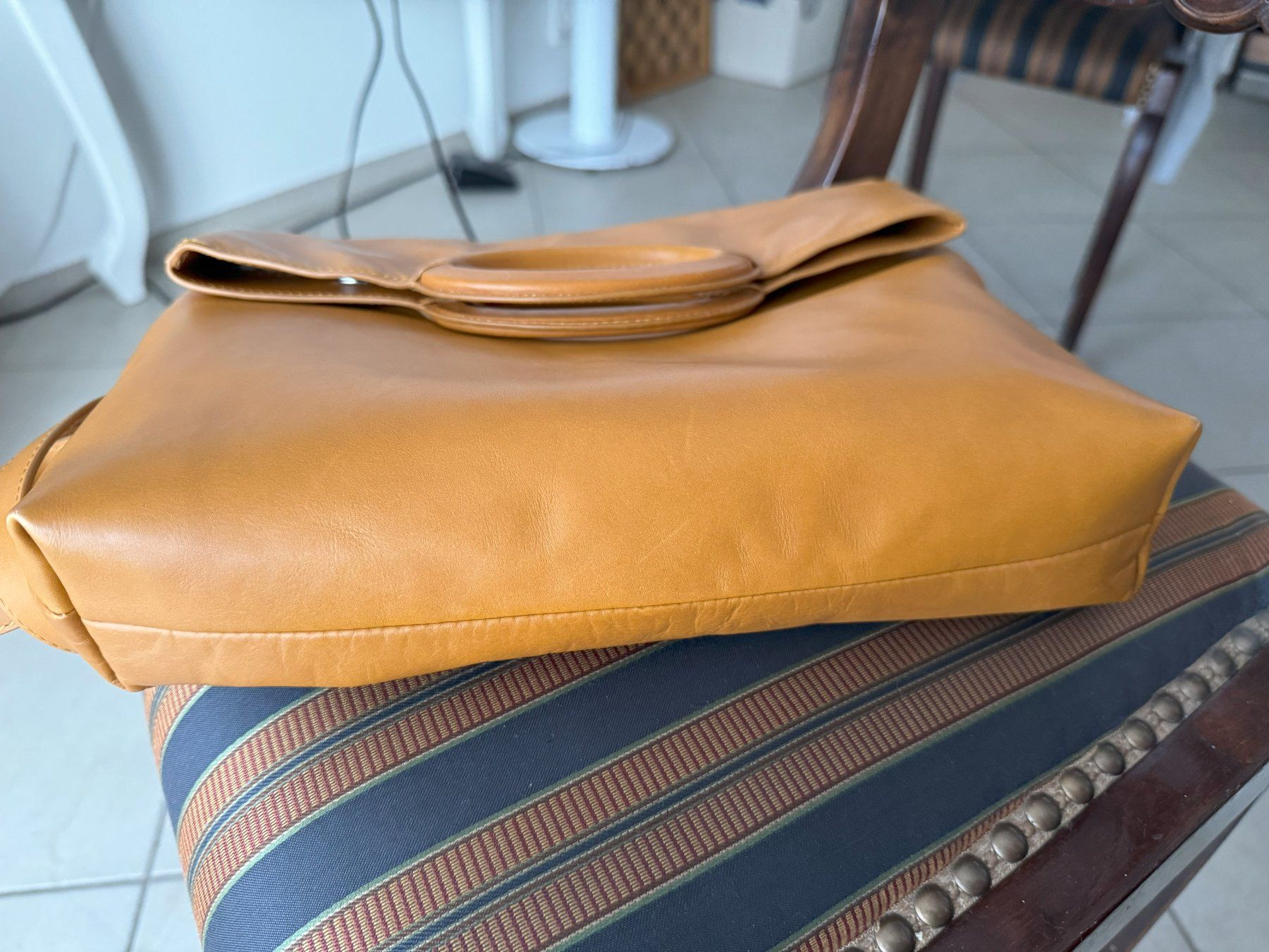 Aunts & Uncles Borse: Aunts & Uncles in Cognac-braun Falttasche – Usato da Muttenz venduto da einfach-schoen 2