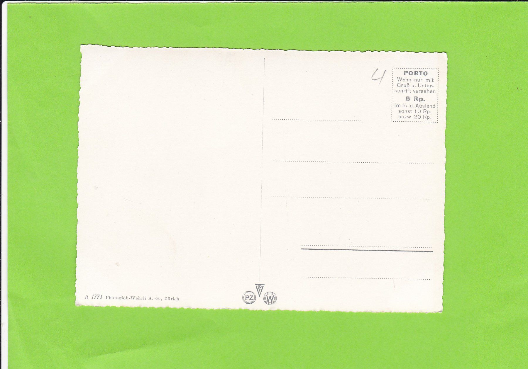 Cartoline postali: Ospizio Bernina – Usato da St. Peterzell venduto da neckertal 1
