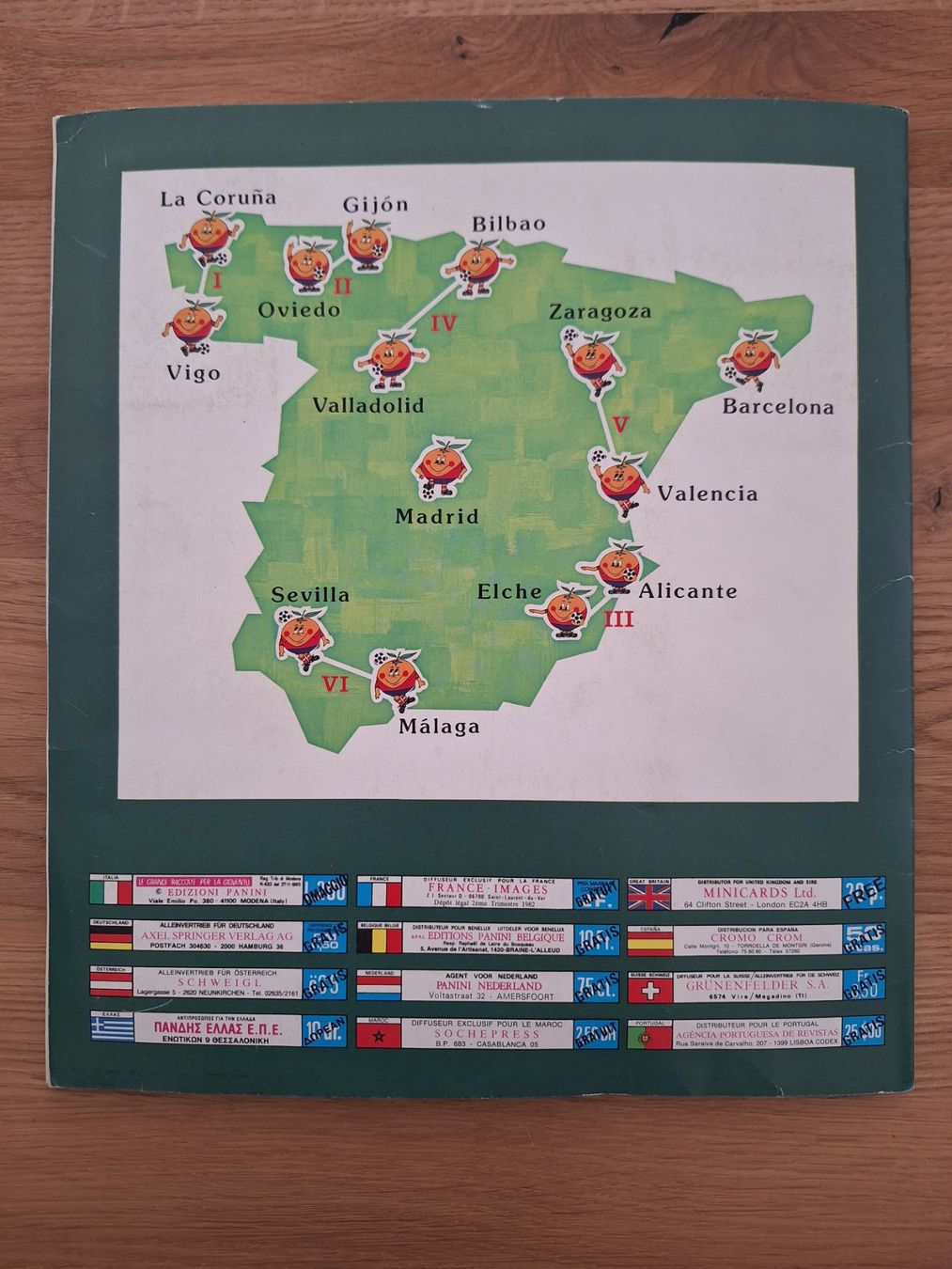 Panini Alben: PANINI WORLD CUP 1982 – Gebraucht aus St. Gallen von Matrix023 9