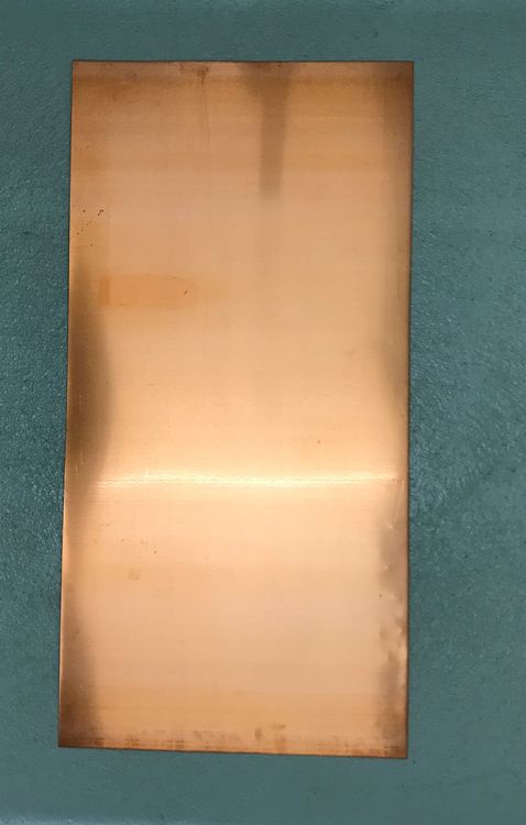 Coavoo Flaches Kupferblech – 5 Mm X 30 Mm X 200 Mm, 2 Stück, 99,99 % Reines Kupfer T2 C110, Für Elektro, Handwerk & Industrie