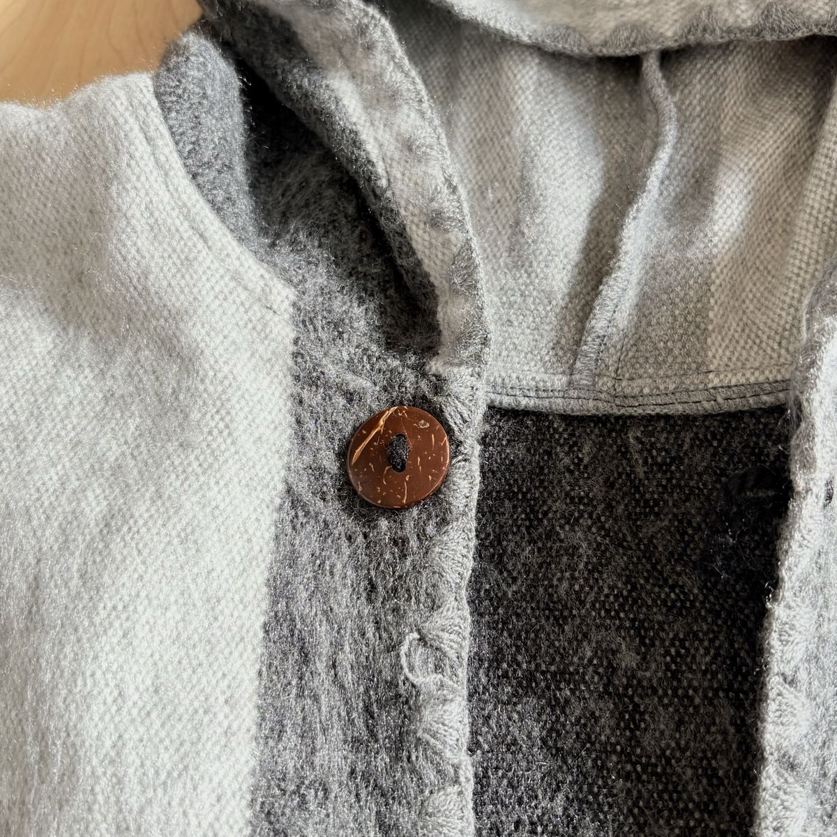 Altro in Moda donna: Poncho gris artisanal cachemire – Nuovo (secondo la descrizione) da Moudon venduto da TigerrrEye 3