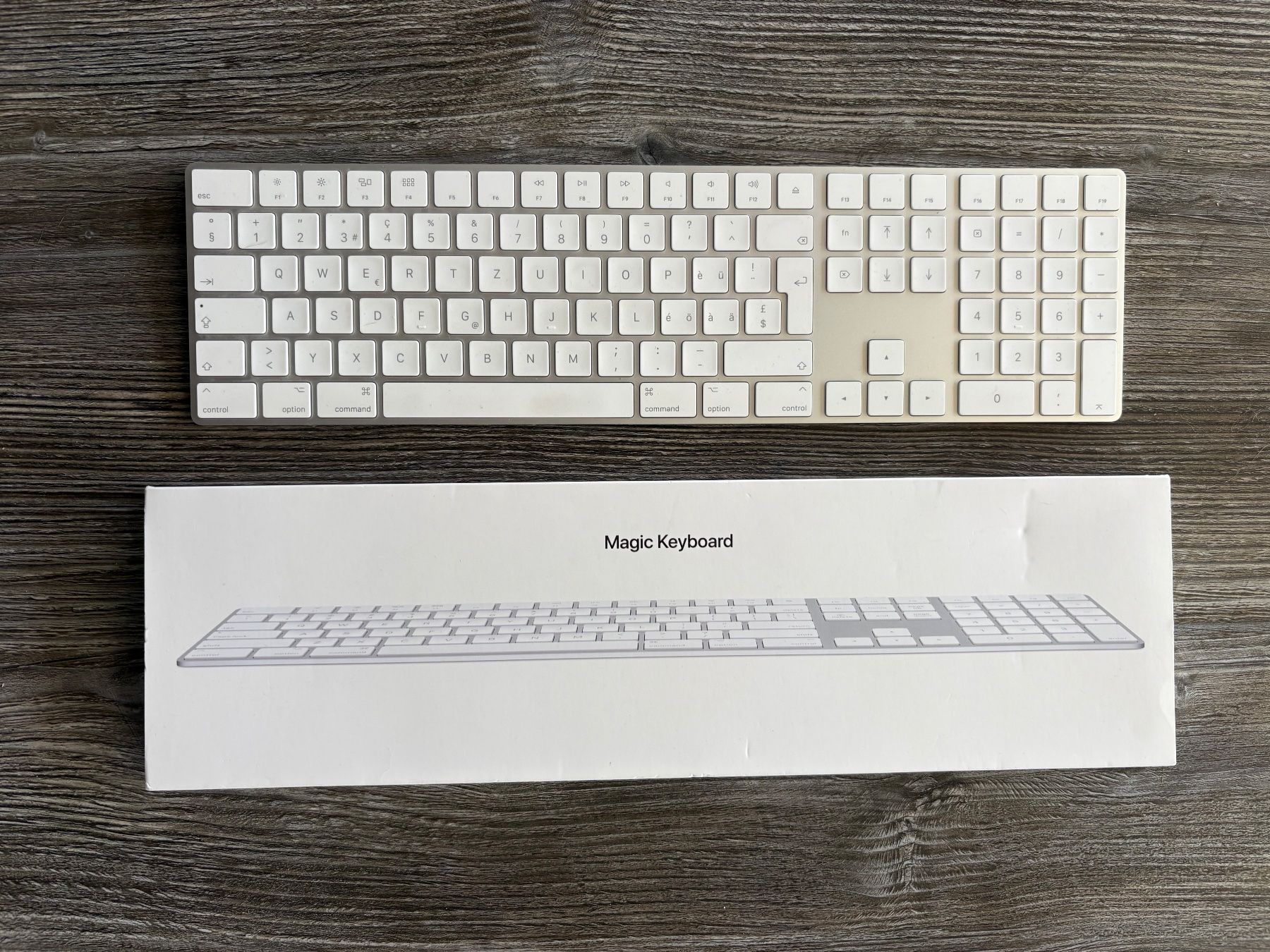 Apple Tastiere: Apple Tastatur mit Ziffernblock ohne Touch ID – Nuovo (secondo la descrizione) da Hausen AG venduto da Blade60