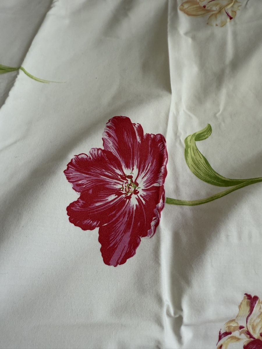 Biancheria da letto: 3-Teilig 100 %Baumwoll Bettwäsche mit Blumenmuster – Usato da Niederglatt ZH venduto da neunzehn82 2