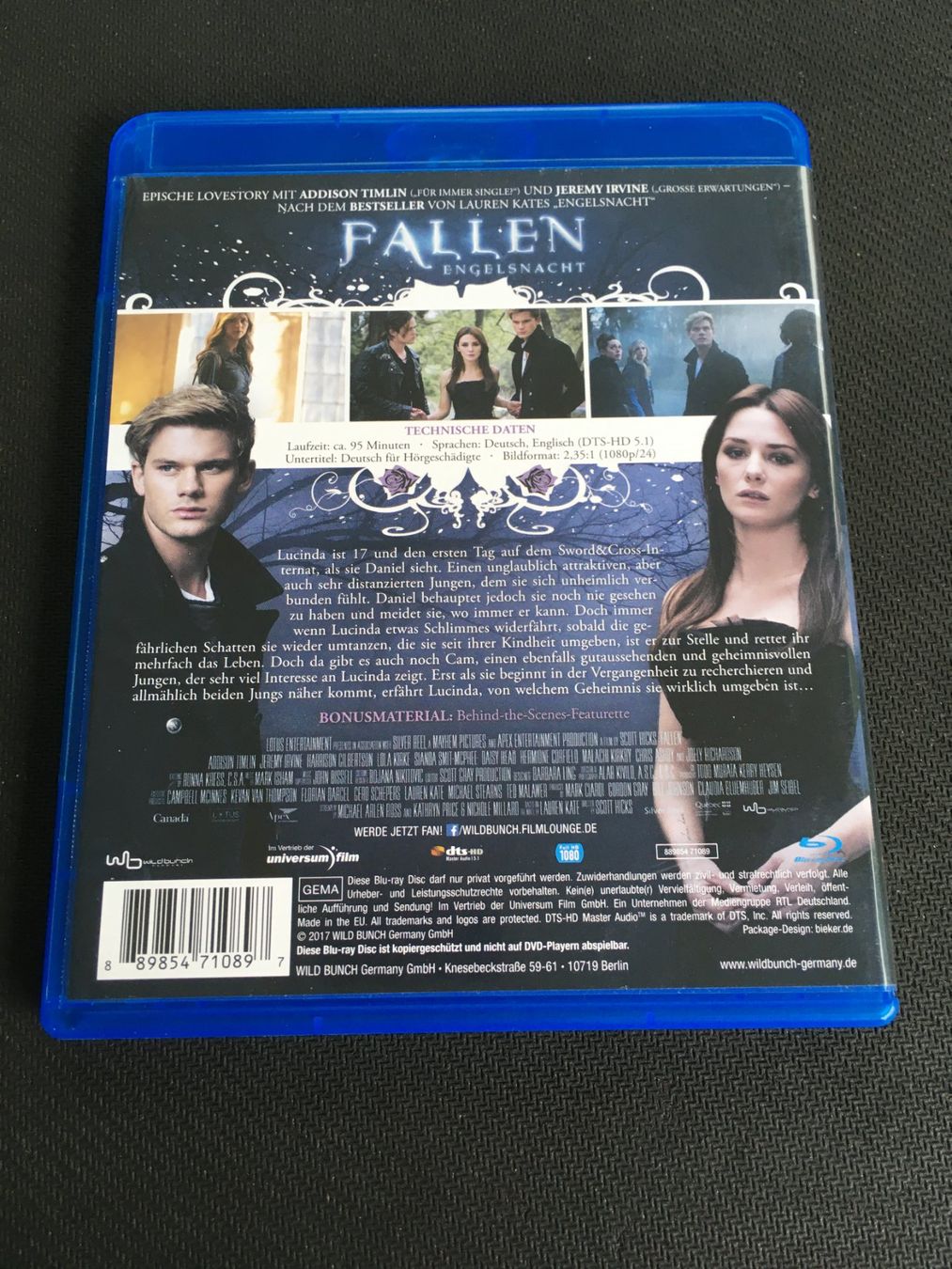 Tutti i DVDs: Fallen Engelsnacht [Blu-ray] – Usato da St.Gallen venduto da MedienJoe 1