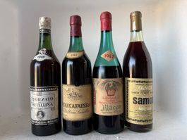 4 Flaschen Wein Sforzato, Staegafaessi, Macon, Samos