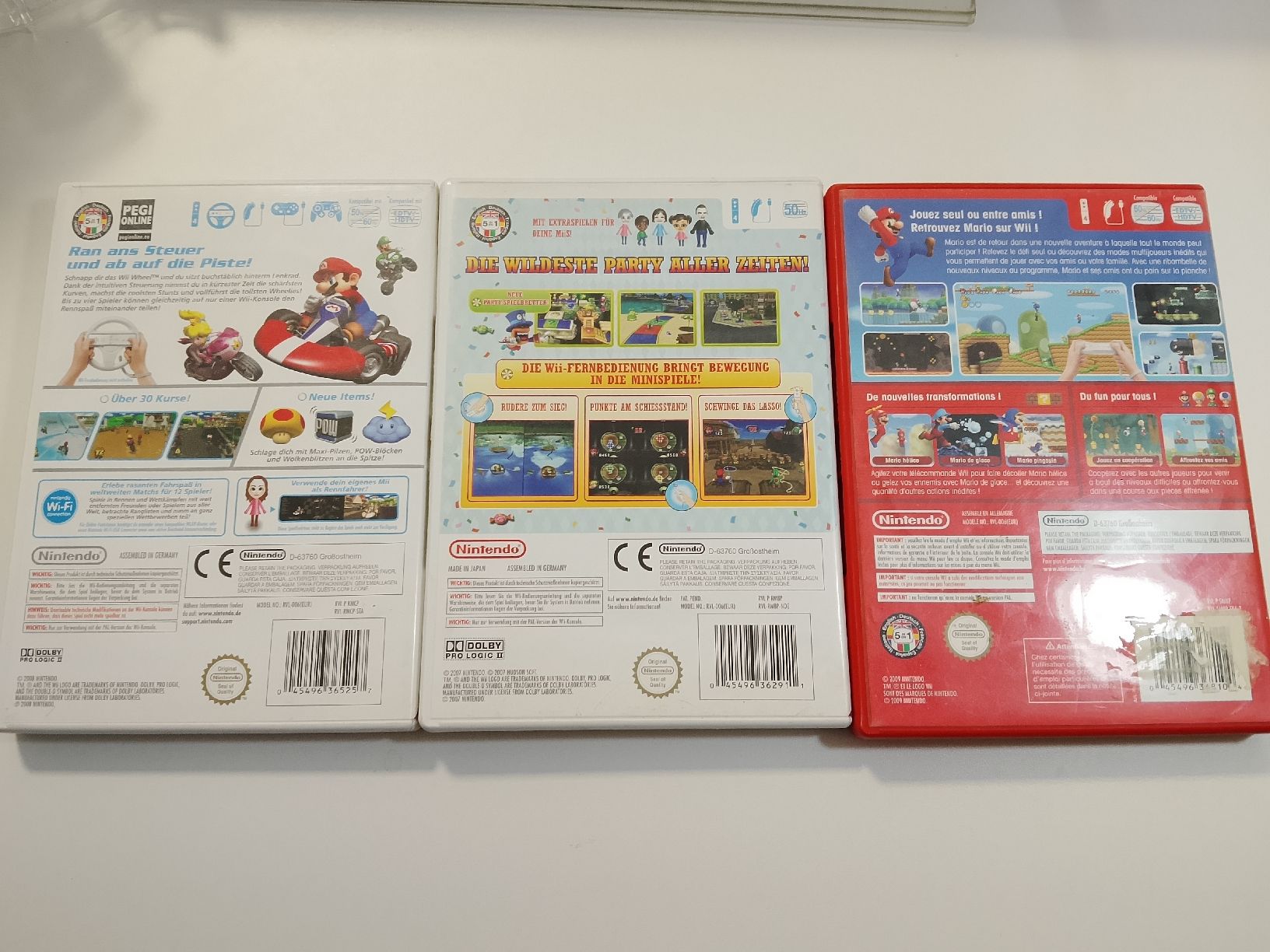 Nintendo Giochi: 3x Wii super Mario Spiele – Usato da Biel/Bienne venduto da Vintage-timearts 4