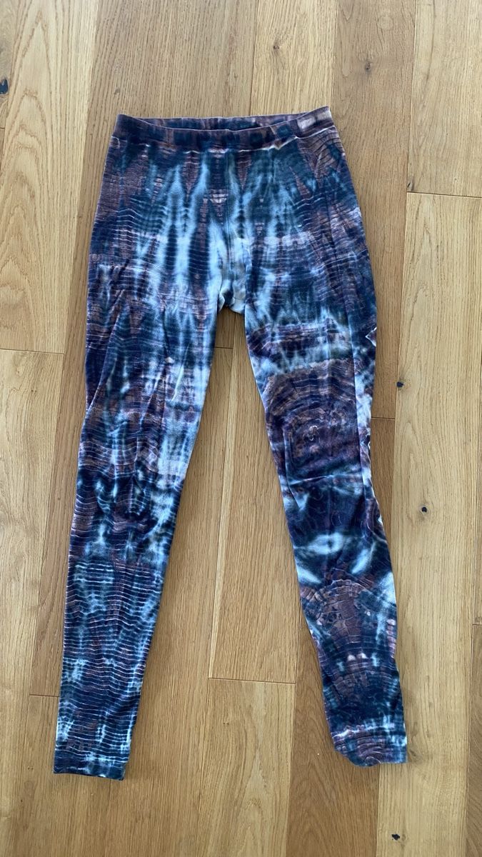 Leggings: Batik Leggins Regenbogenschwarz Gr. S/M – Usato da Wilen (Sarnen) venduto da SanVibes22 6
