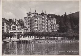 Brunnen ( SZ)  " Hotel Metropol "  1936