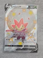 Pokemon Karte - Cottomi V - Glänzend - Selten - Top Zustand!