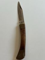Taschenmesser Holzgriff Edelstahl China gebraucht(S37)